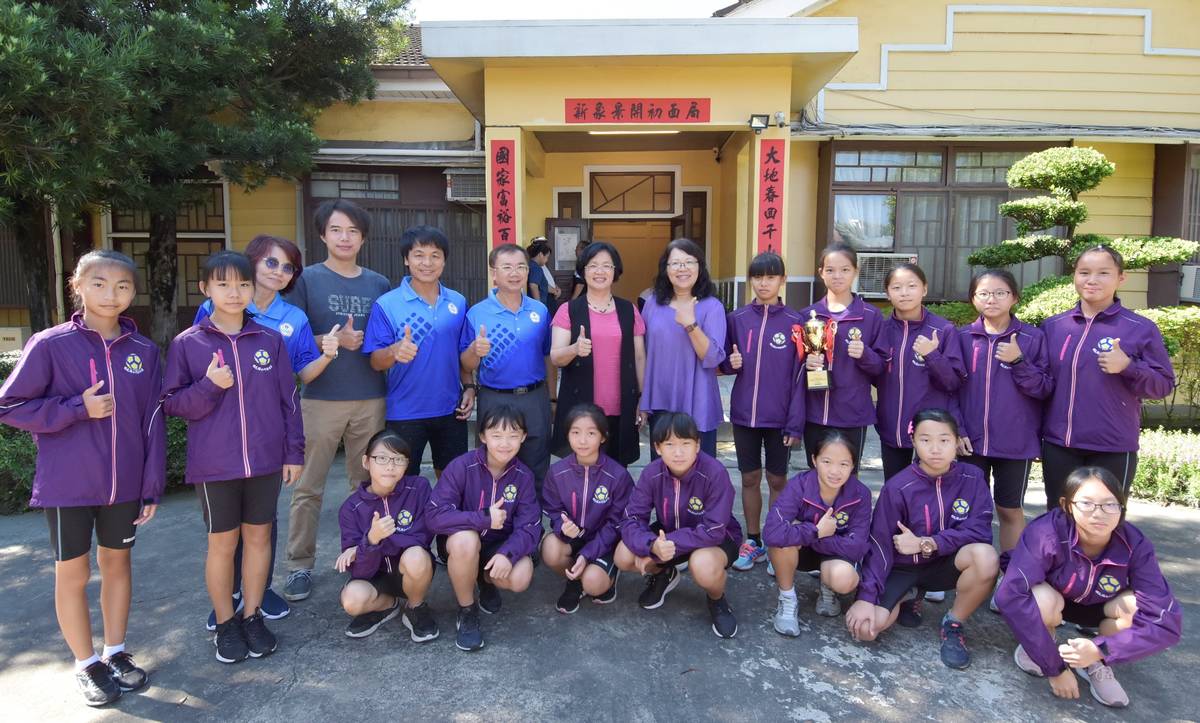彰化縣田尾國小奪得世界青少年巧固球錦標賽12歲女子組冠軍