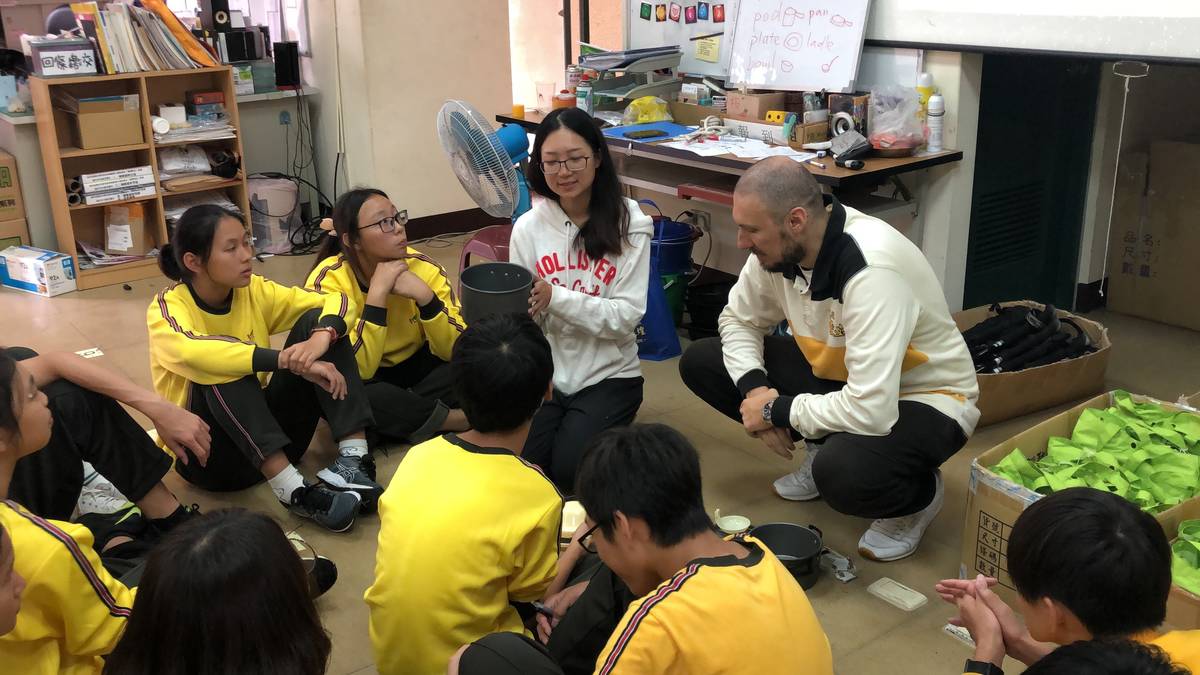 竹市首座雙語學校！新科國中營造友善英語情境