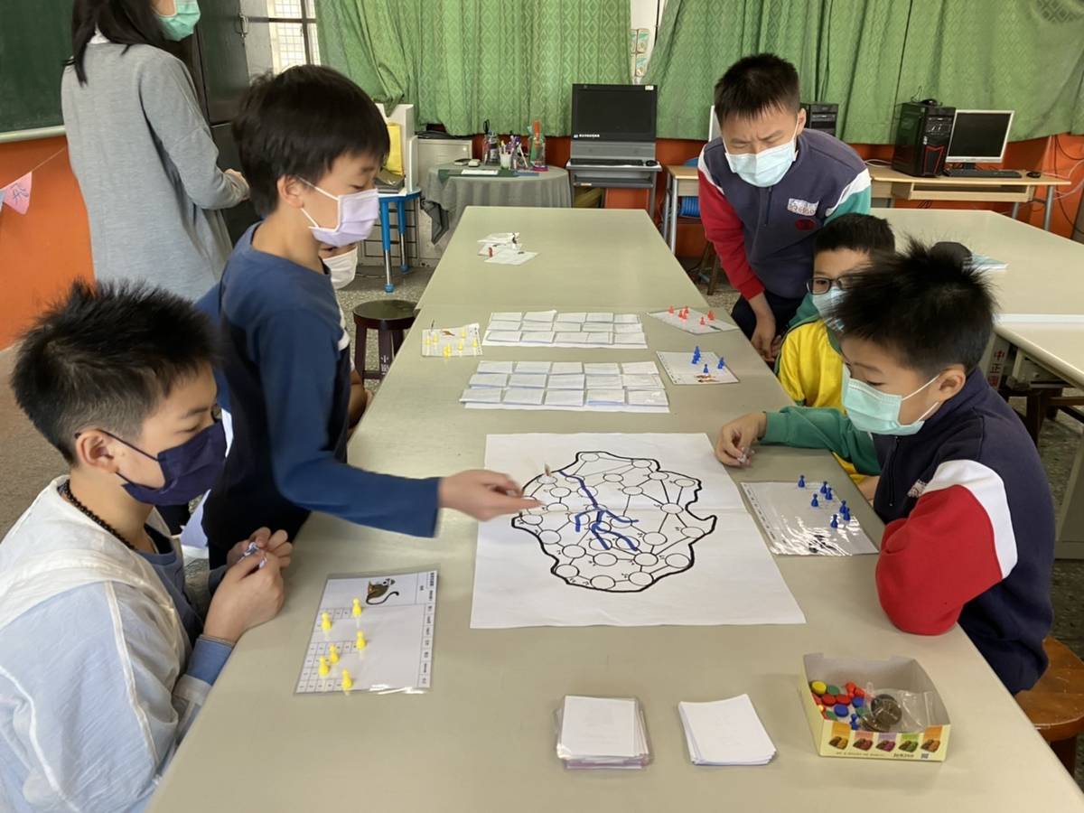 《林與火的戰爭》桌遊試玩。
