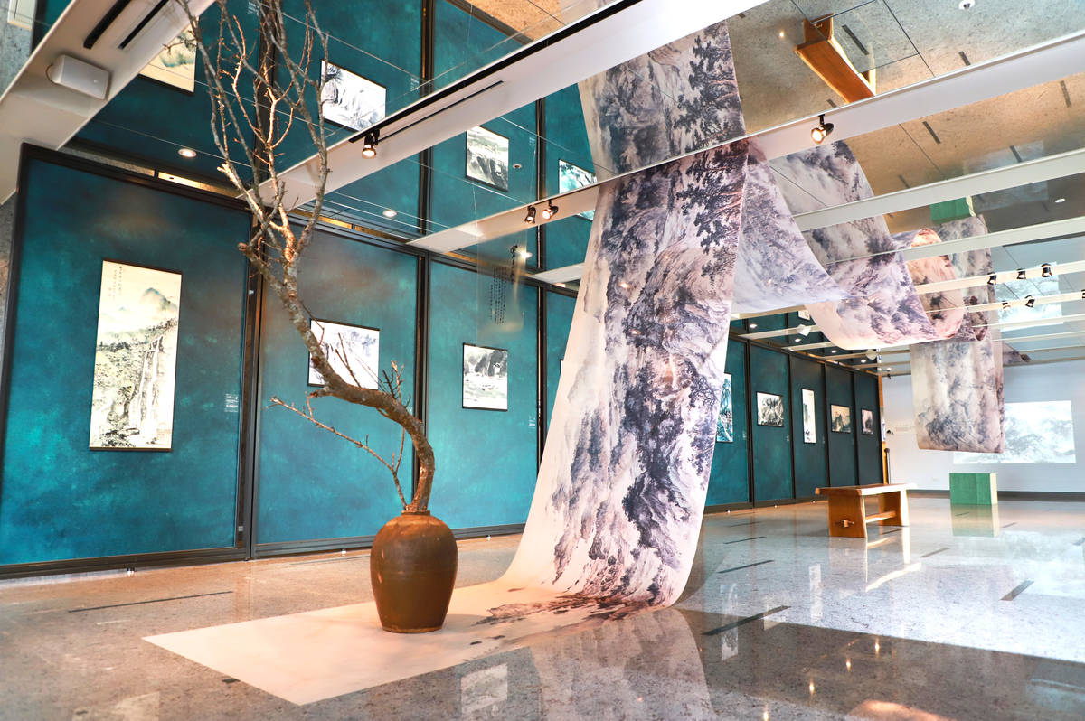 國立歷史博物館館藏特展：展場一隅。