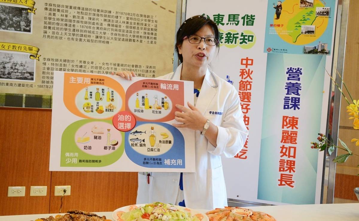 臺東馬偕醫院營養師陳麗如表示，要避免膽固醇升高，應減少攝取飽和性脂肪含量高的油脂，並且均衡飲食。