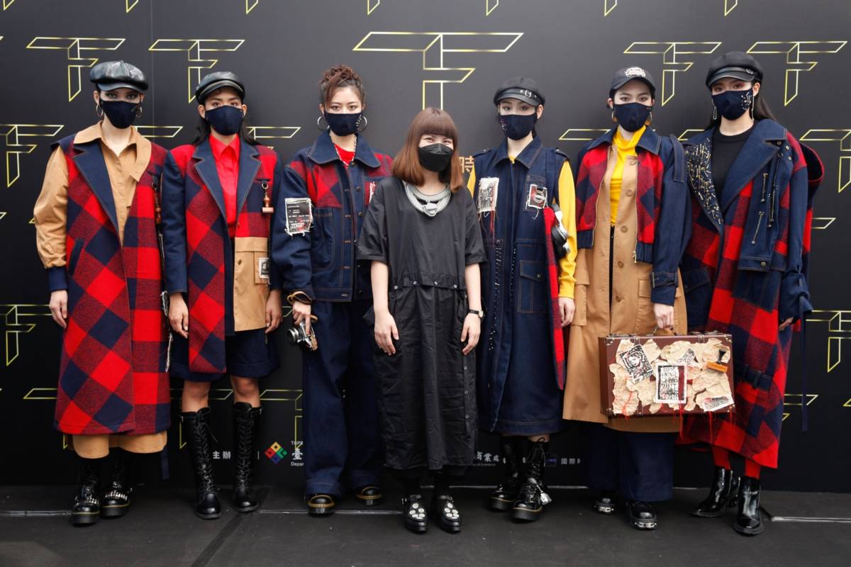 2022臺北好時尚讓優秀青年學子透過競賽的方式瞭解臺灣服裝市場