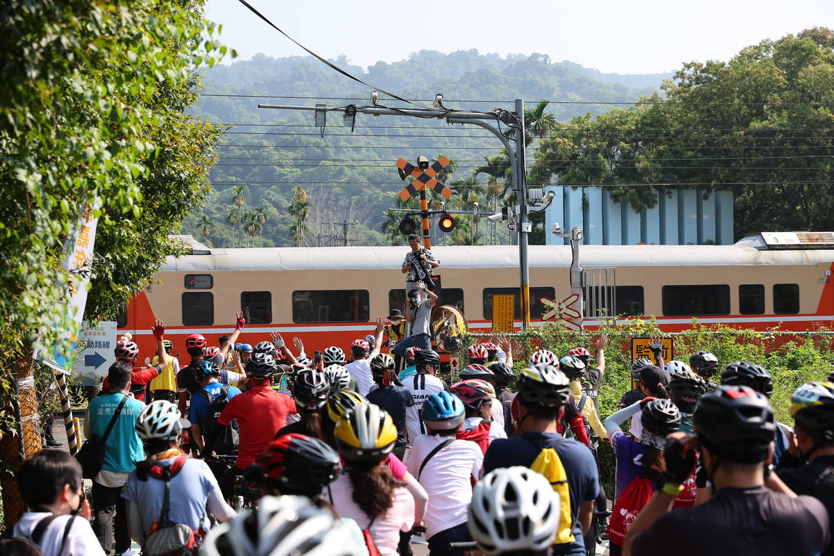 參山處邀請了共500人來騎遊彰化三鄉鎮(圖片來源：參山處提供)