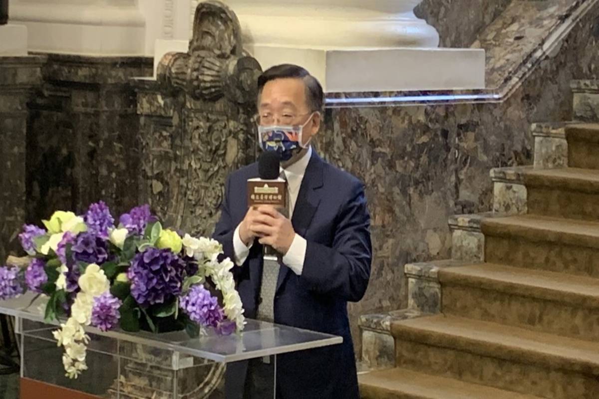 國立臺灣博物館館長洪世佑致詞