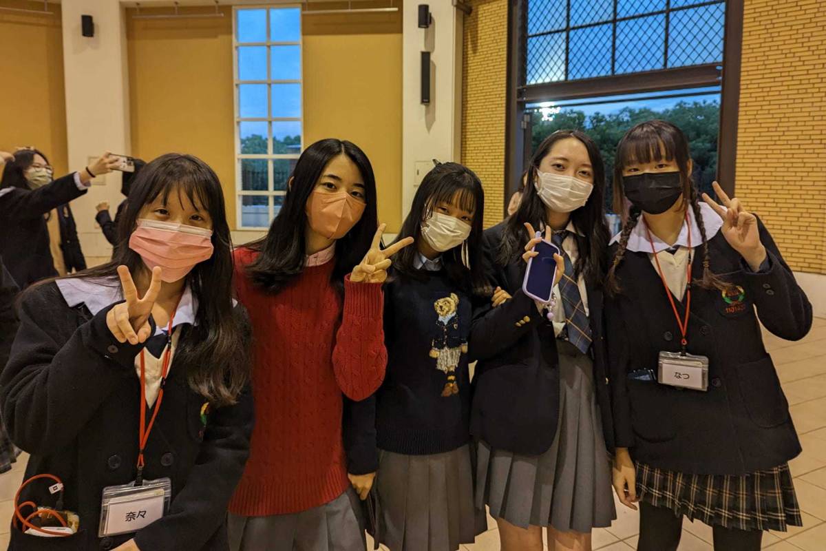 稻江護家同學與日本東京玉川學園相見歡