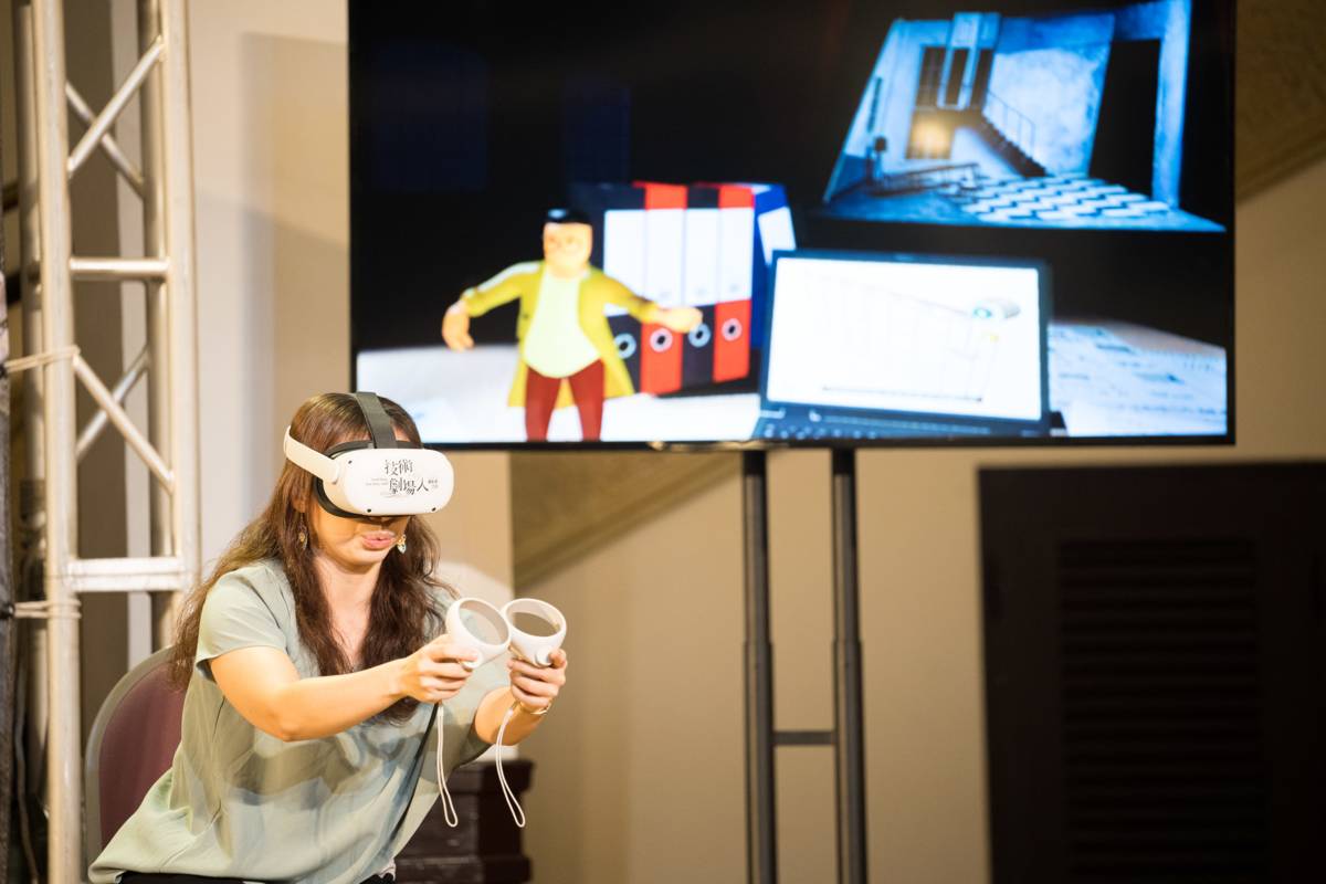 VR體驗區置入虛擬實境的敘事體驗