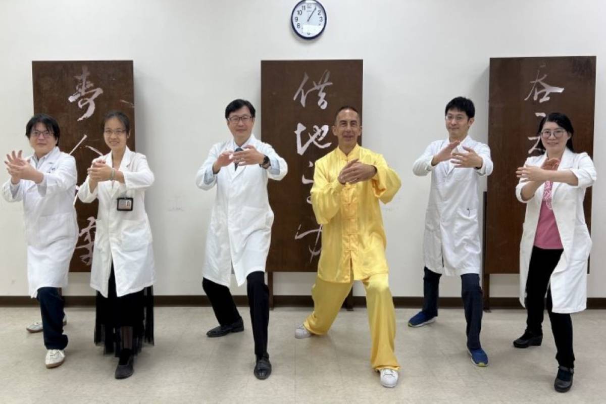 中國醫藥大學團隊進行肌少症中醫日間照護，並將太極拳納入運動處方