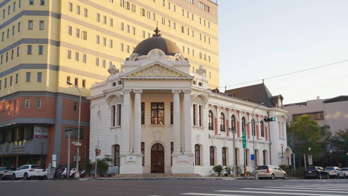 臺中市役所「辰野式風格」建築外觀。