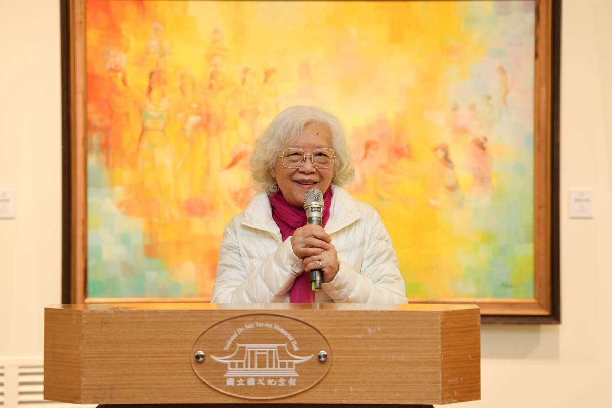 藝術家張淑美希望將內心感受並轉化後的美，以畫作呈現給每個人欣賞