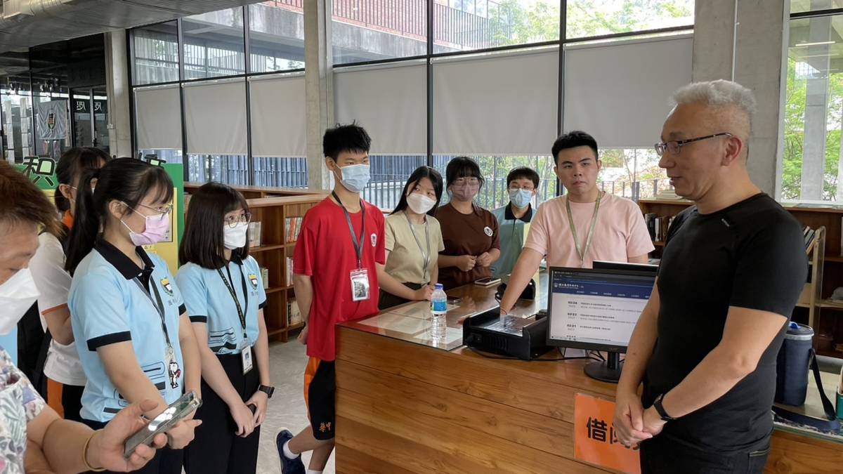 和台灣一樣，華中重視閱讀教育推廣