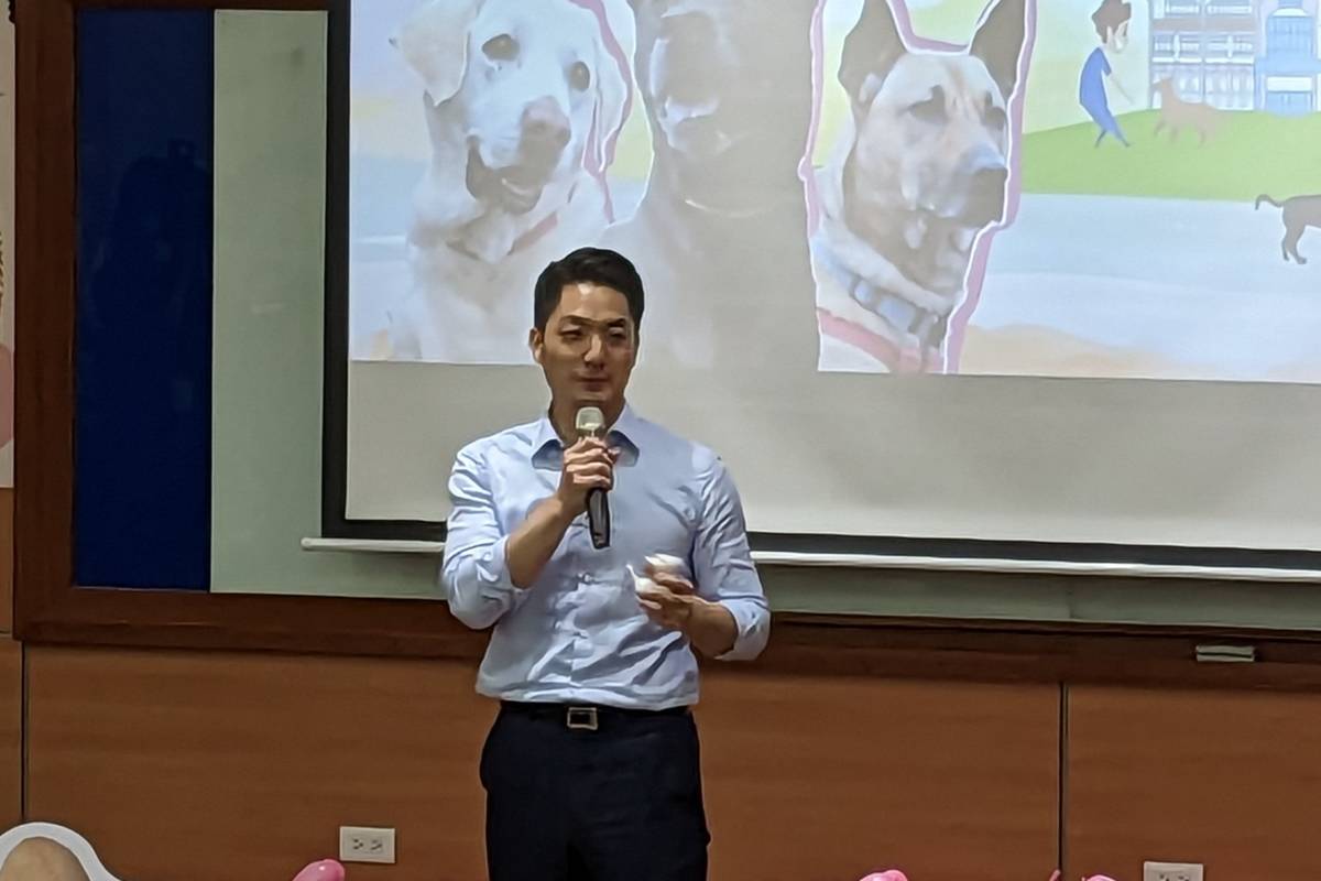 臺北市蔣萬安市長出席「校園犬貓計畫」成果分享會