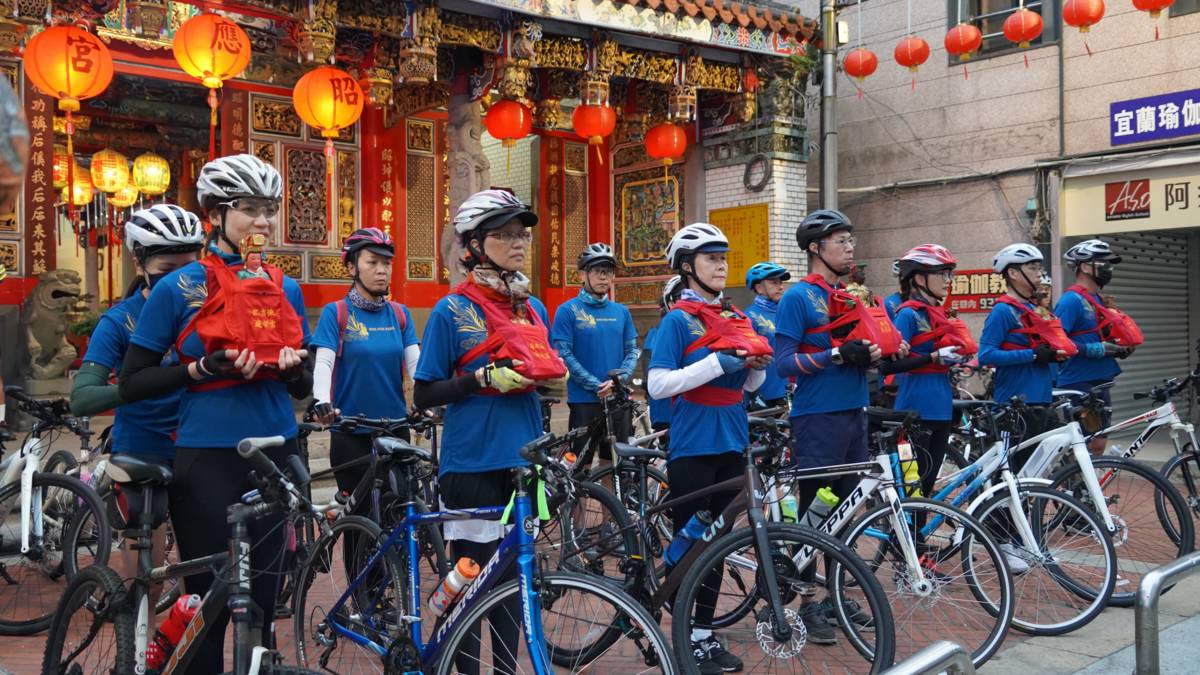 BIKE宜蘭媽祖古廟 騎求平安｜七尊媽祖與勇士