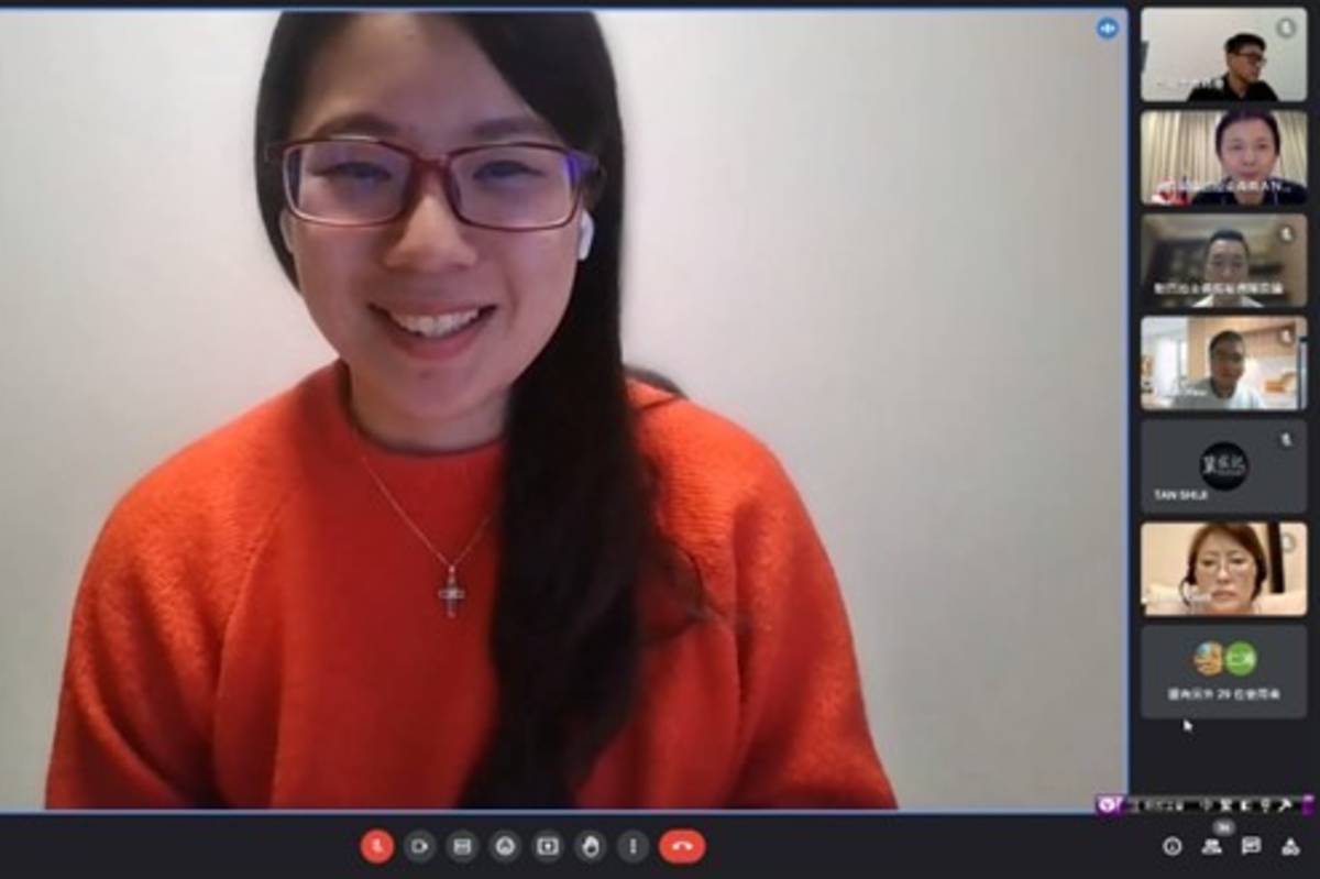 青商會許加玟會長認為，本次分享讓許多在海外生活的年輕人能認識不同的臺灣特色