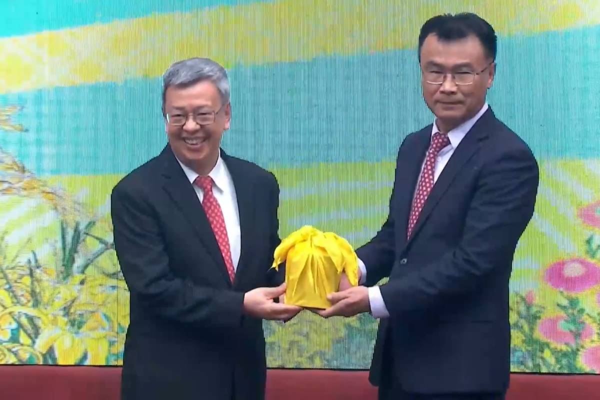 陳吉仲正式接任農業部長。
