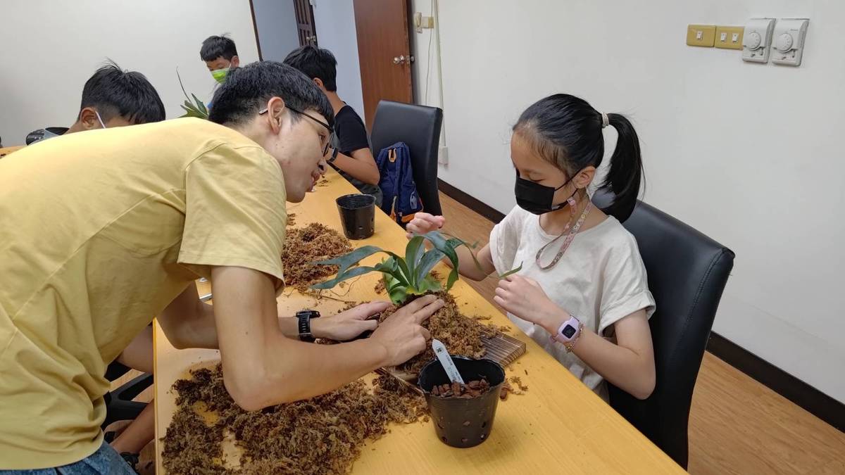 「鹿角蕨上板」活動讓青少年動手打造療癒綠洲