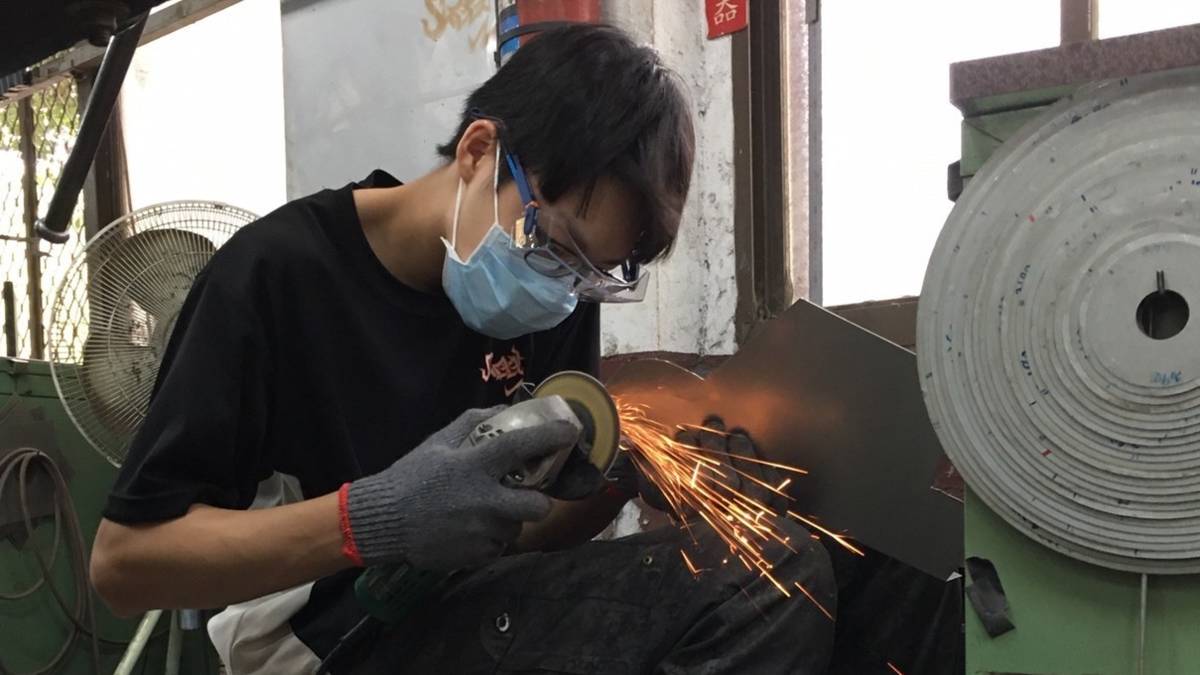 顏宏安工作照。