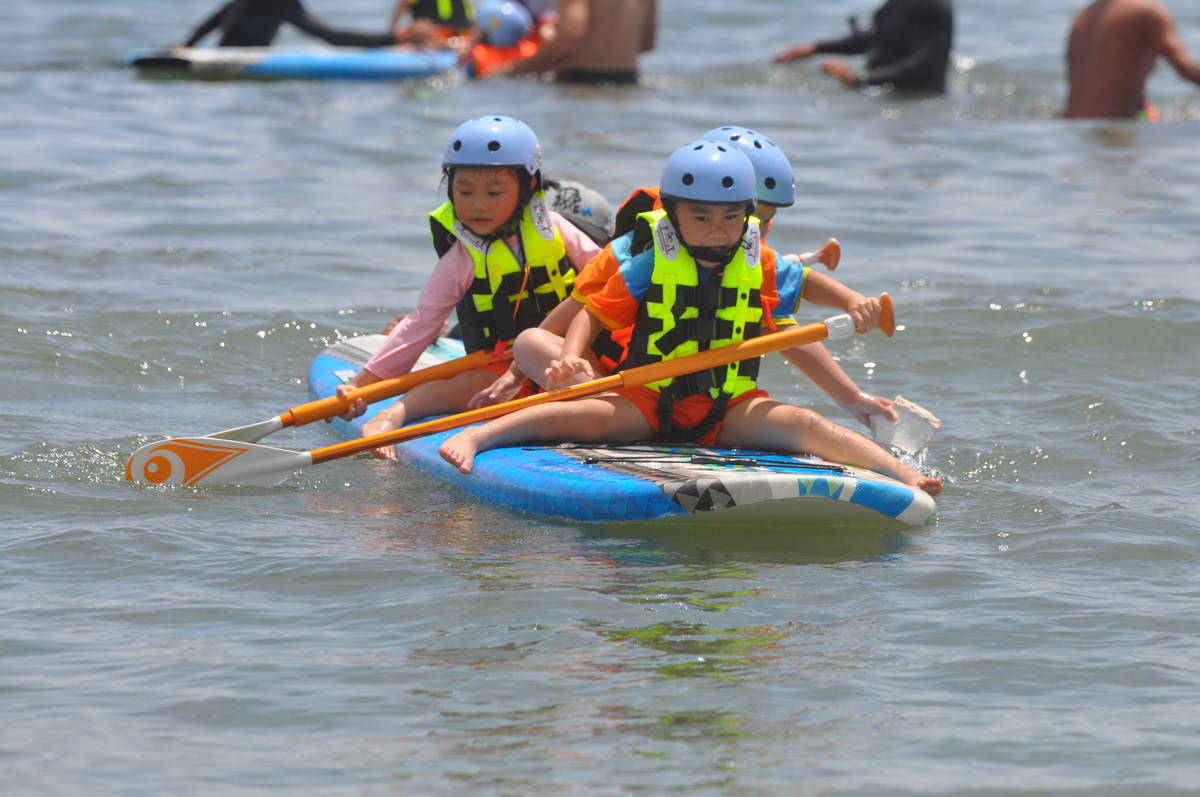 中角國小幼兒園小企鵝SUP體驗活動 