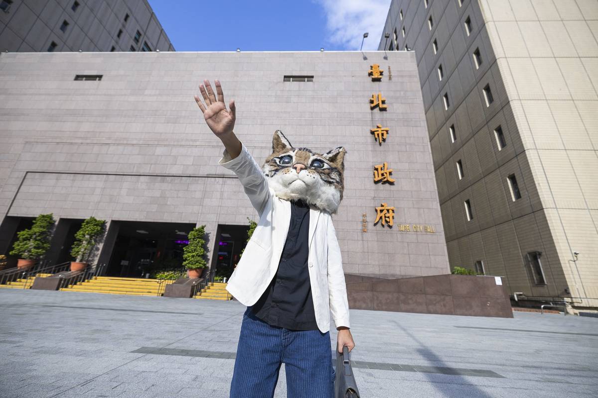 貓市長「毛容容」將在藝術廣場上與大家相見