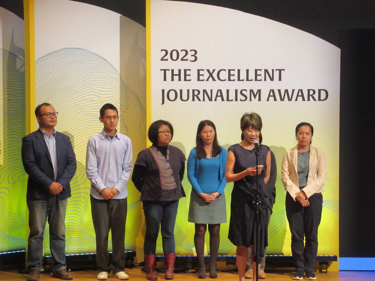 第22屆卓越新聞獎社會公器獎頒給了《上下游新聞市集》