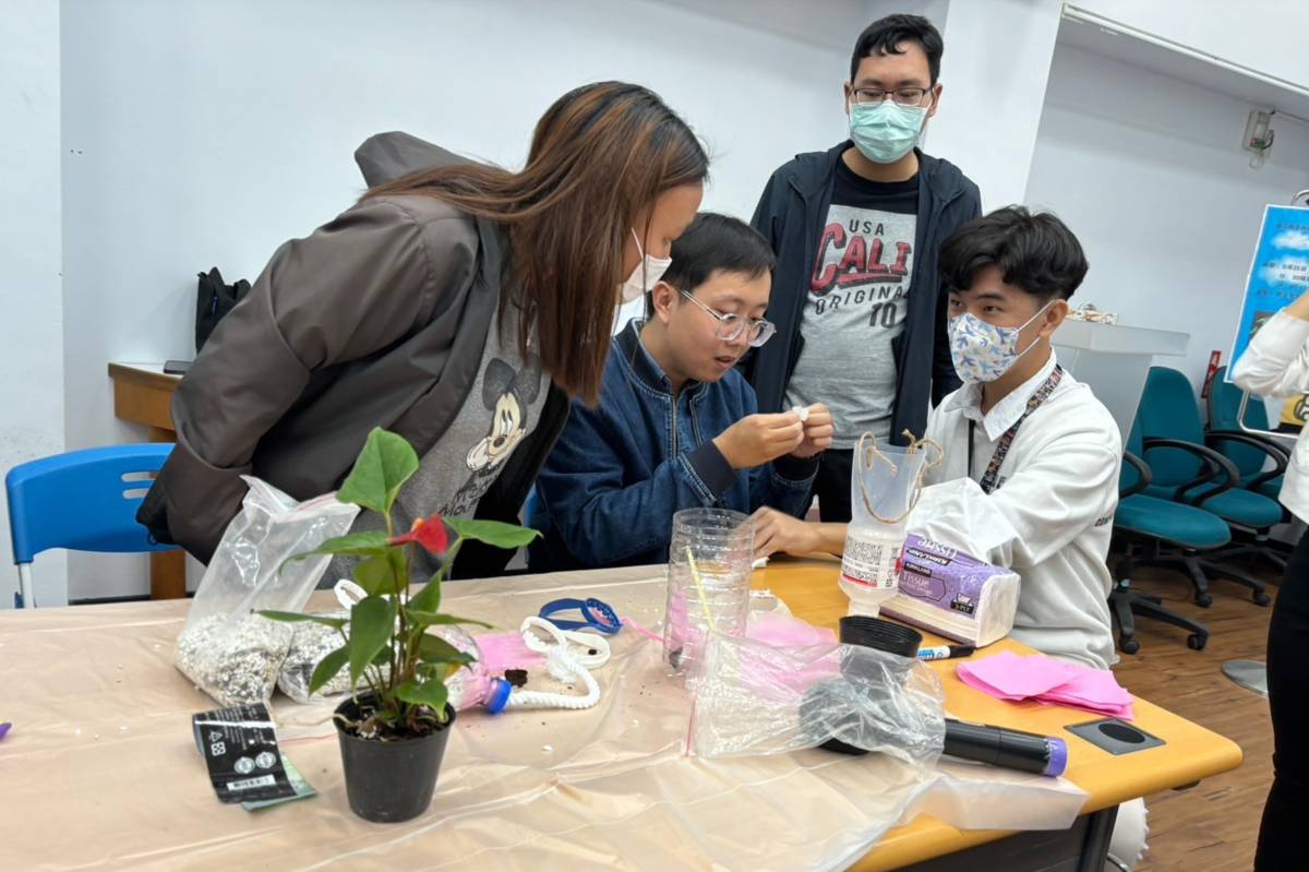 幸福新生活跟著廣播去遊學手作魚菜共生系統