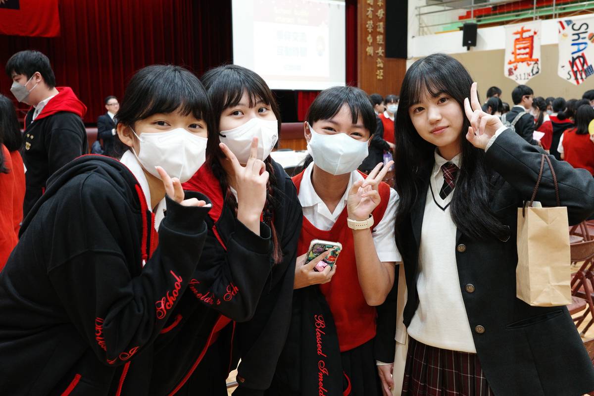 靜修學生與日本清林館高校學伴交流