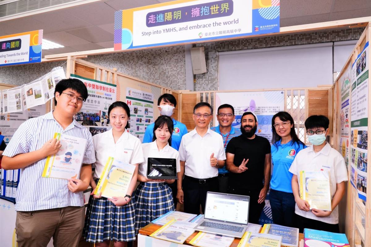 臺北市112年雙語教育學校108校達52%，以每年增加10%學校參與為目標