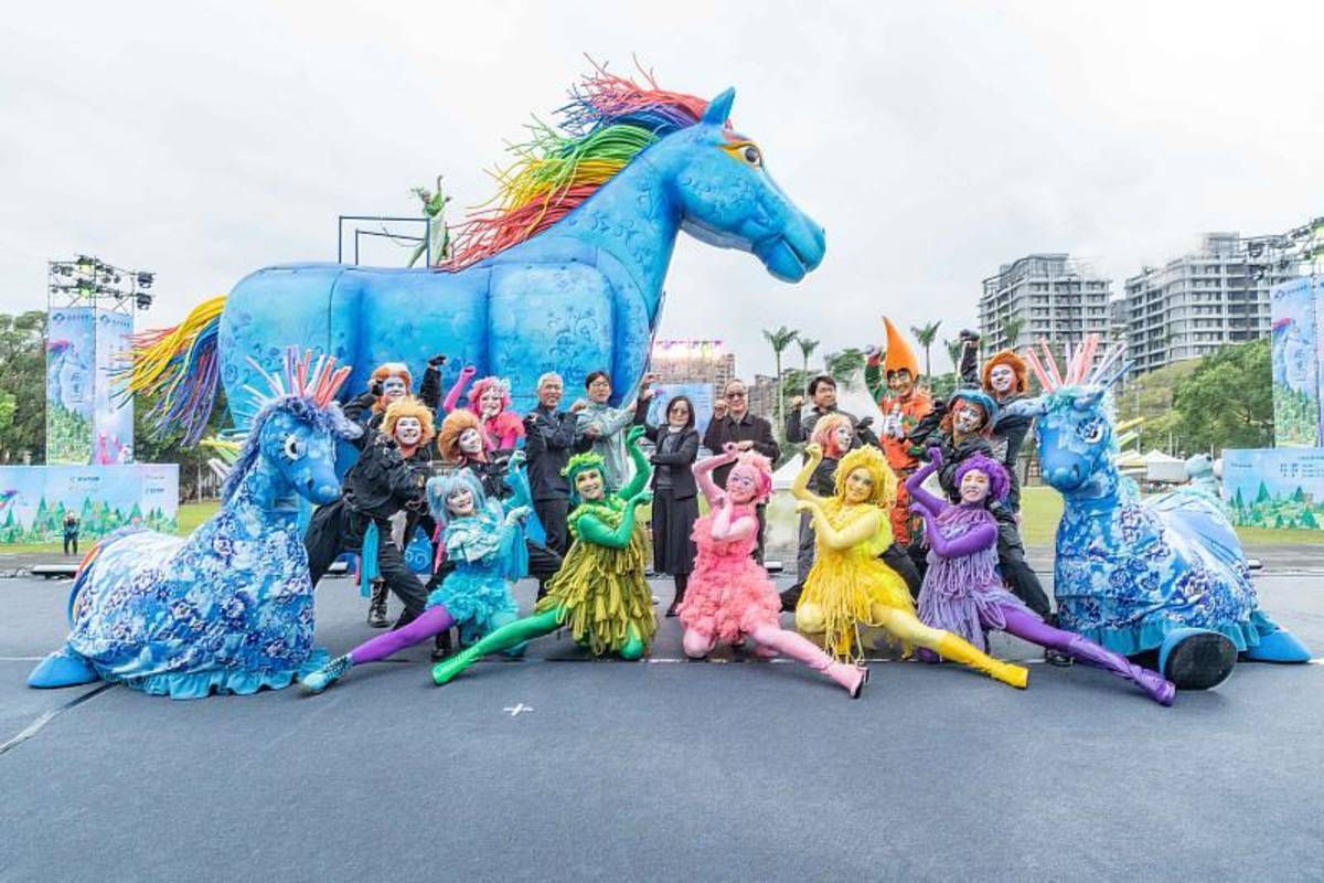 客家親子劇《雨馬》將於連假期間陪大家在板橋跨年 (客委會提供)