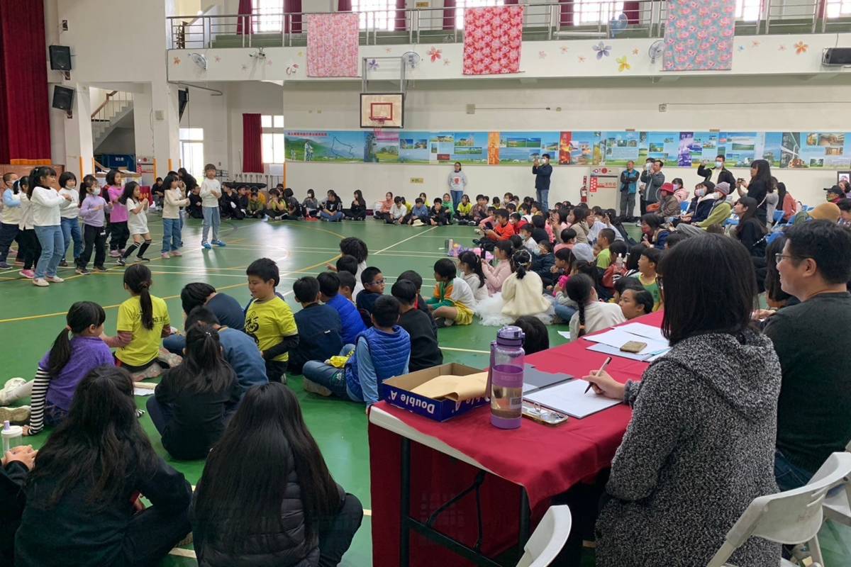 臺東縣池上鄉福原國小期末成果展 星光大道表演