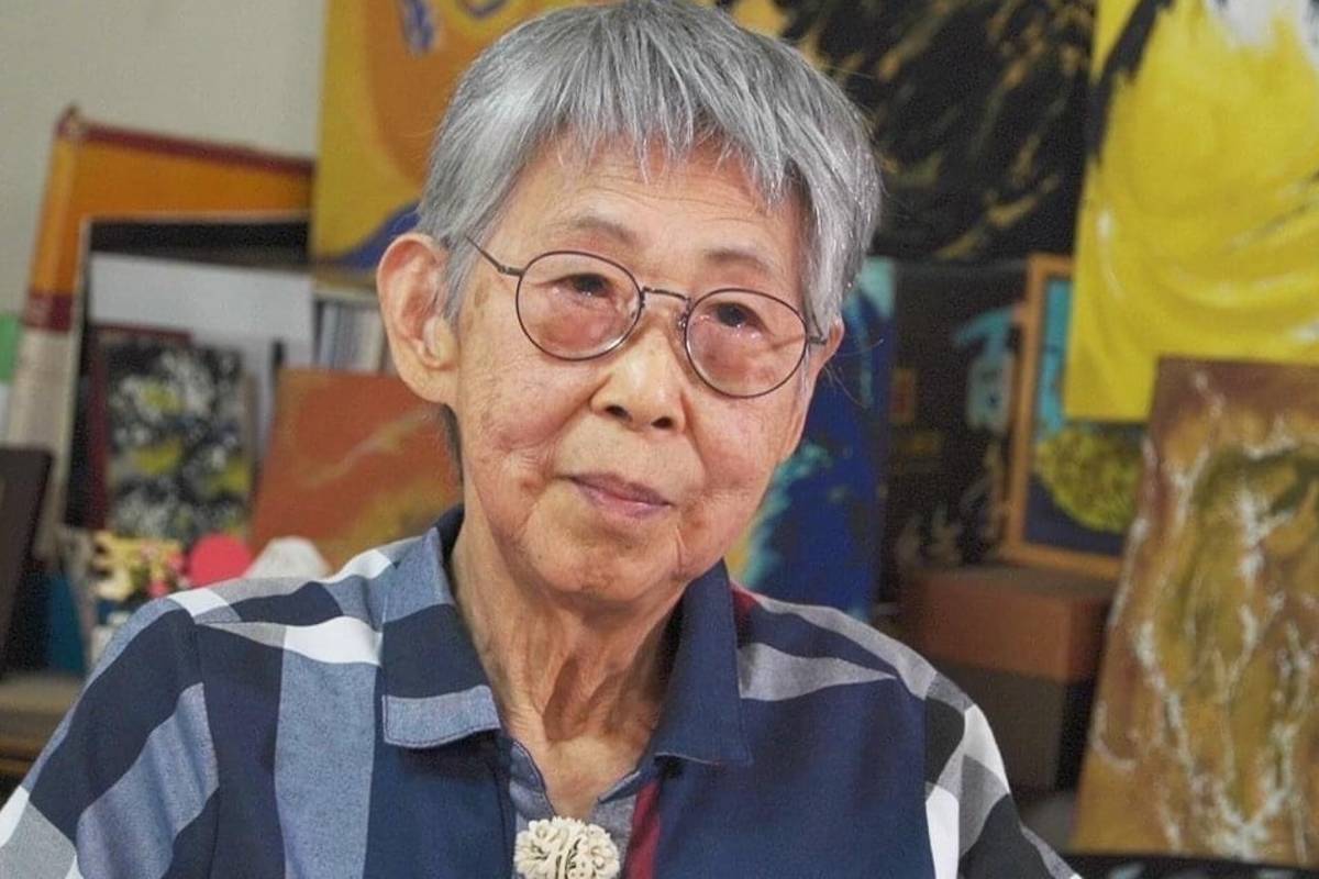 臺灣戰後女性藝術家鄭瓊娟6日病逝臺北榮總，享耆壽93歲