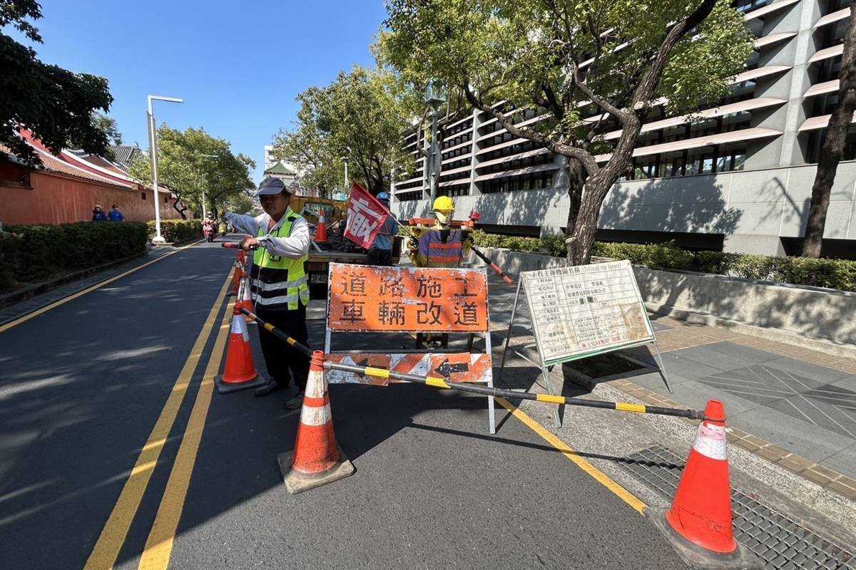 維護考場安寧 學測期間南市六所高中周邊道路禁止施工