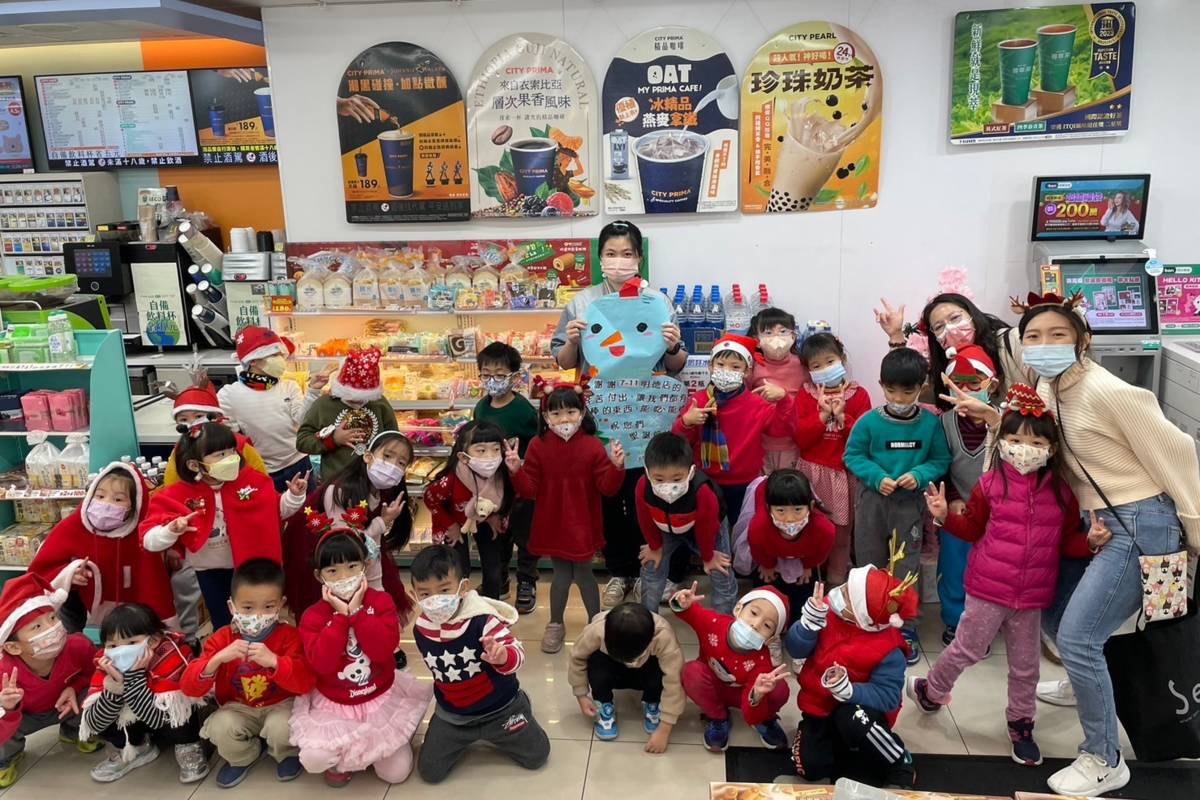 北投幼兒園走訪超商，向親師生宣傳幸福保衛戰計畫

