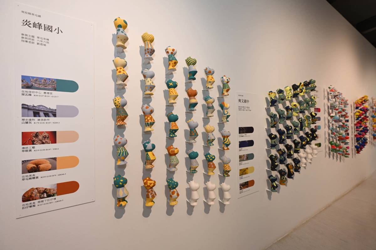 特別邀請學學文化創意基金會「感動龍─國美特展」一起參與展出