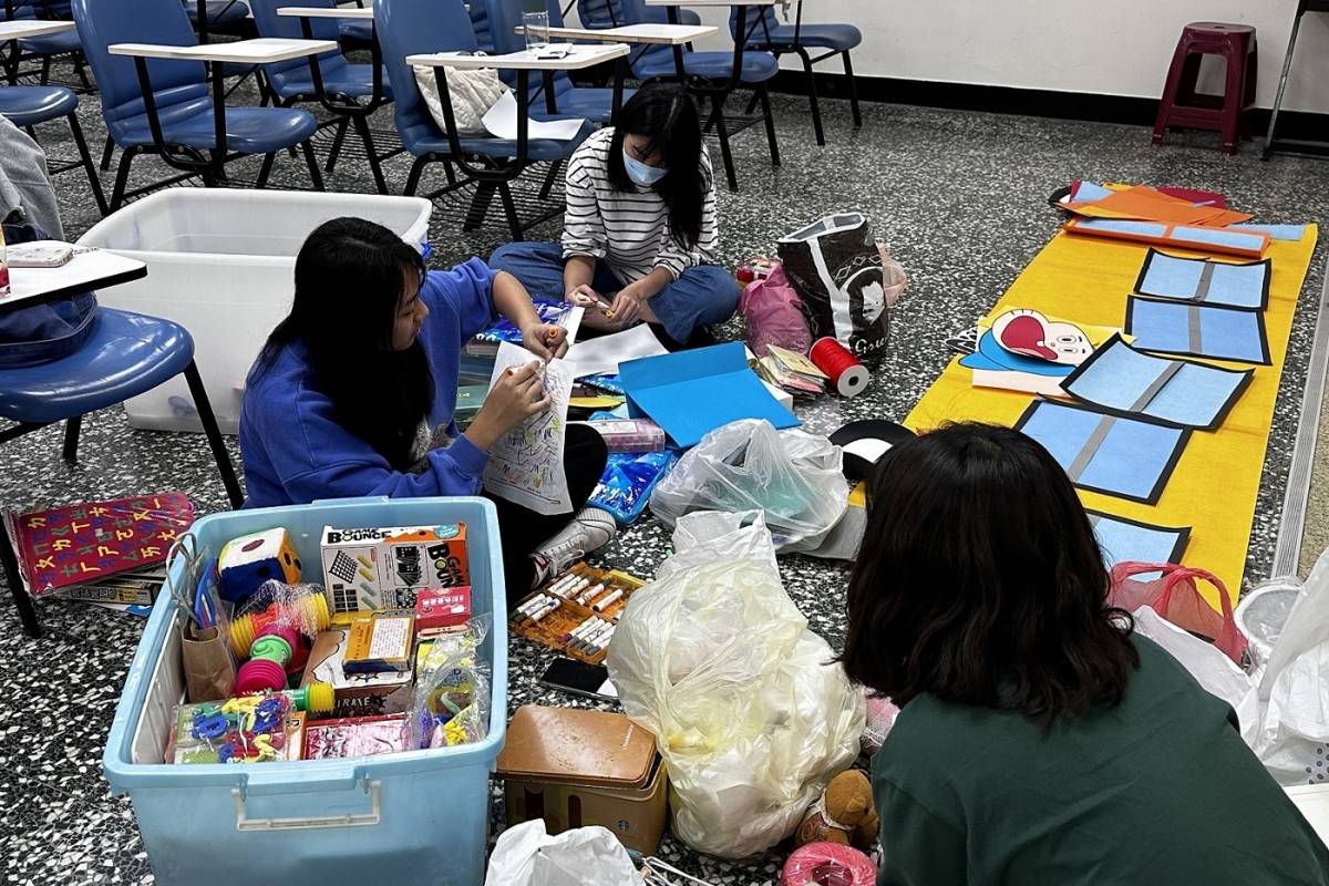 文藻外語大學山地服務社籌辦寒假營隊活動