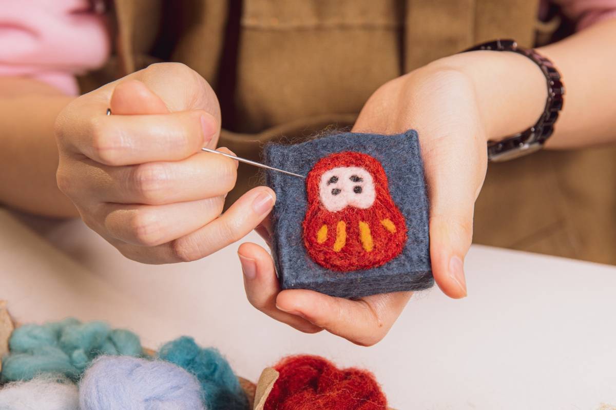 林本源園邸喜洋洋羊毛氈織皂手作體驗