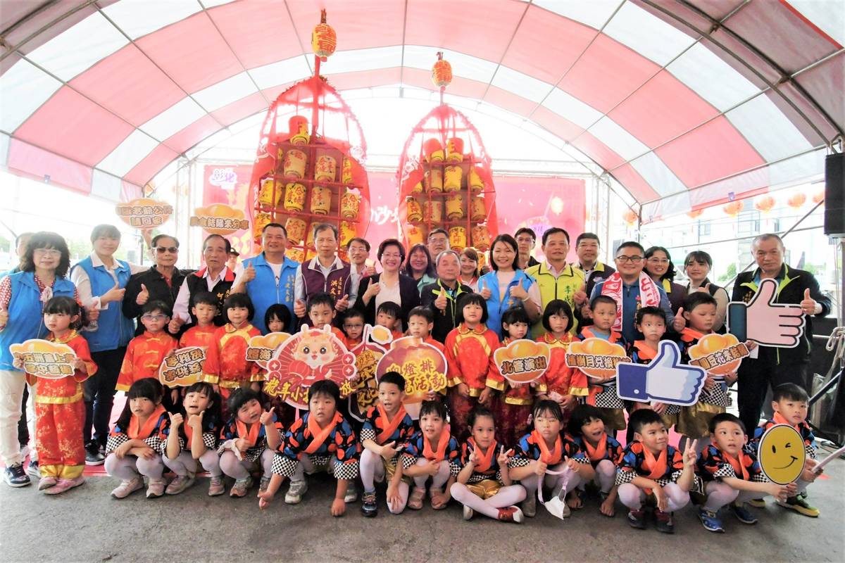 彰化花壇白沙坑迎燈排活動將於本月22日登場(圖片來源：彰化縣政府提供)