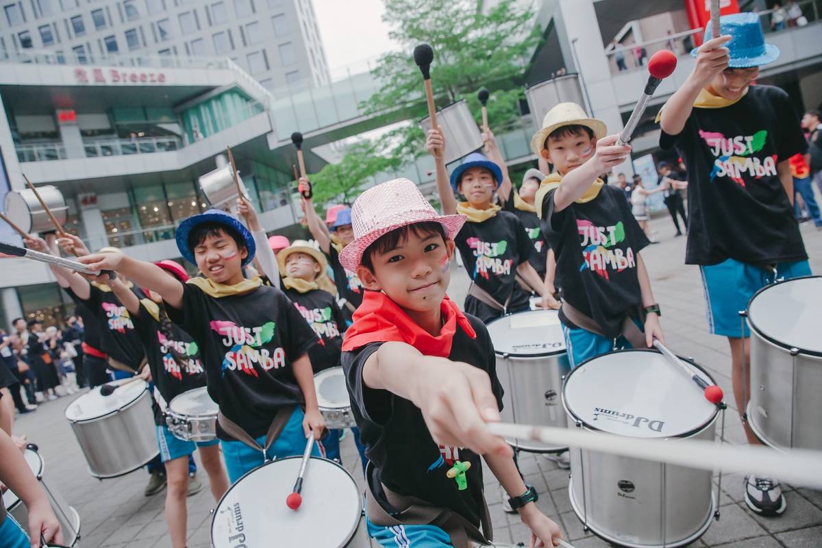 臺北兒童月活動讓每個孩子都能快樂地探索自己的興趣（圖片提供:臺北市教育局）