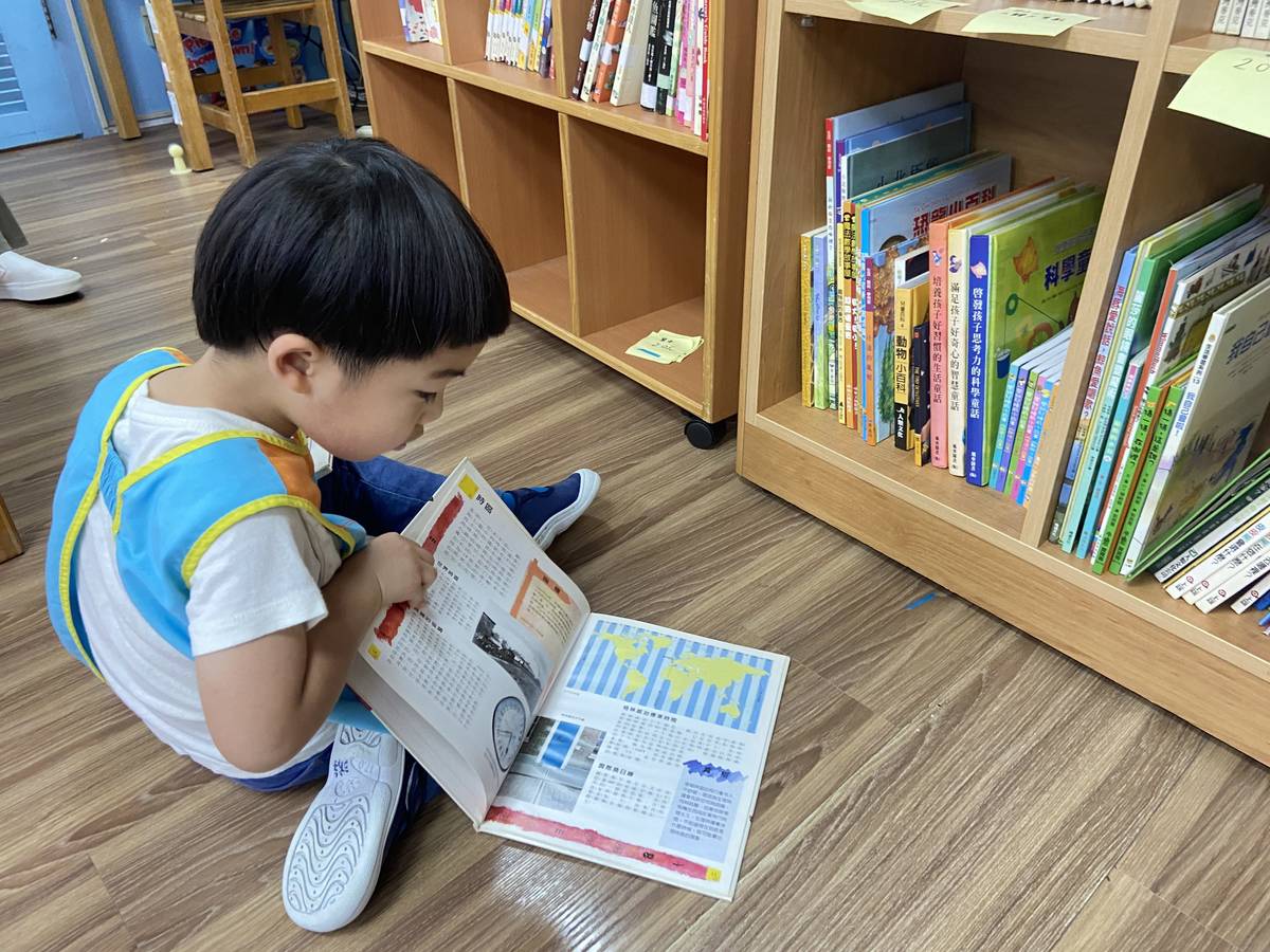 北投幼兒園致力推動幼兒閱讀