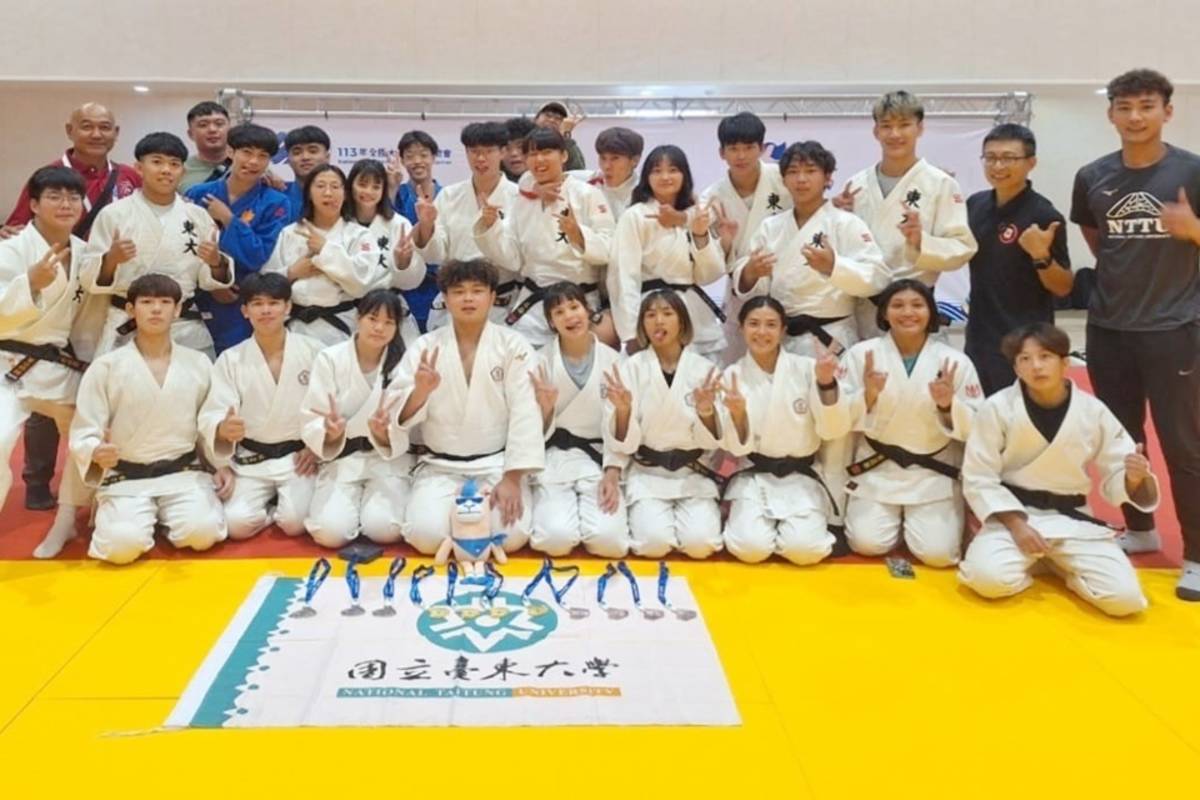 臺東大學柔道隊於本屆全大運獲得4金3銀5銅佳績。