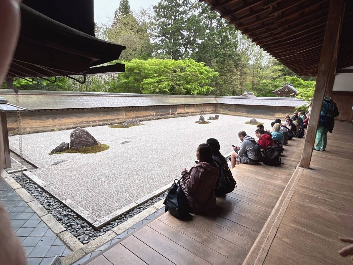 龍安寺 15顆石頭