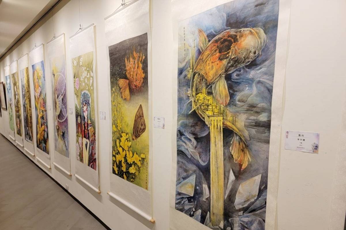 臺東女中美術班畢業展共展出147件作品，含括西畫、水墨、版畫、設計、立體及植物繪圖等多元藝術形式。