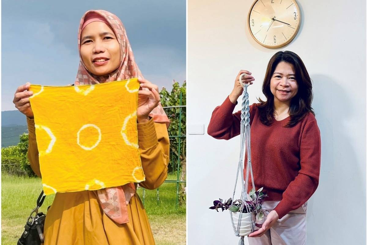 「Jalan—Jalan跟著南風去旅行」活動邀請民眾體驗製作有趣的薑黃染、植物吊籃