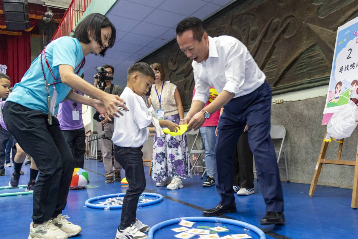 113年嘉義縣學前幼兒融合運動會登場-