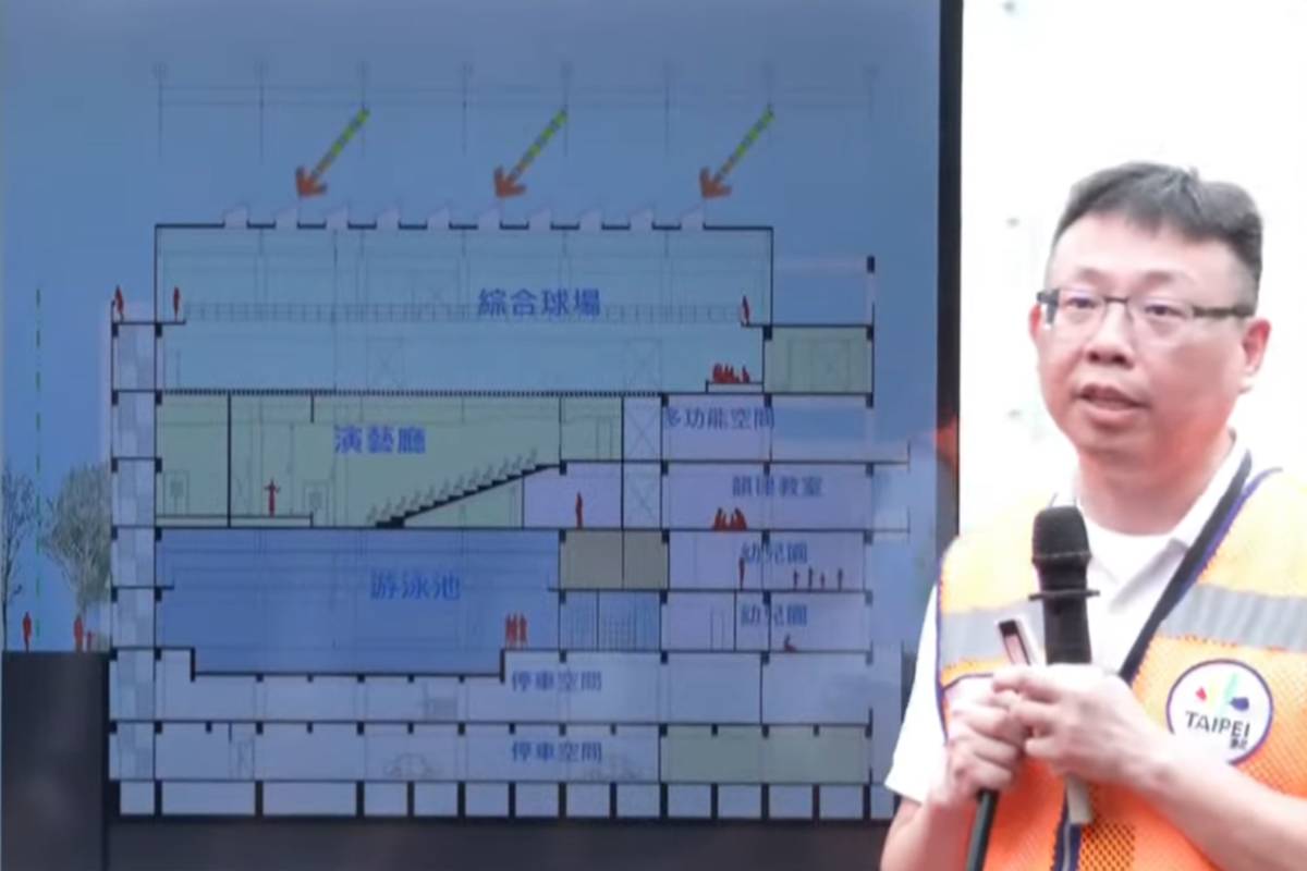 總工程師吳再表示，新建活動中心將提供學校教學活動空間，及社區停車空間

