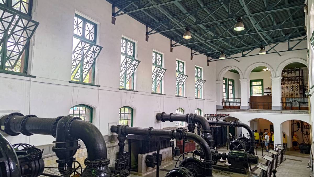自來水博物館抽水機-鎮館之寶