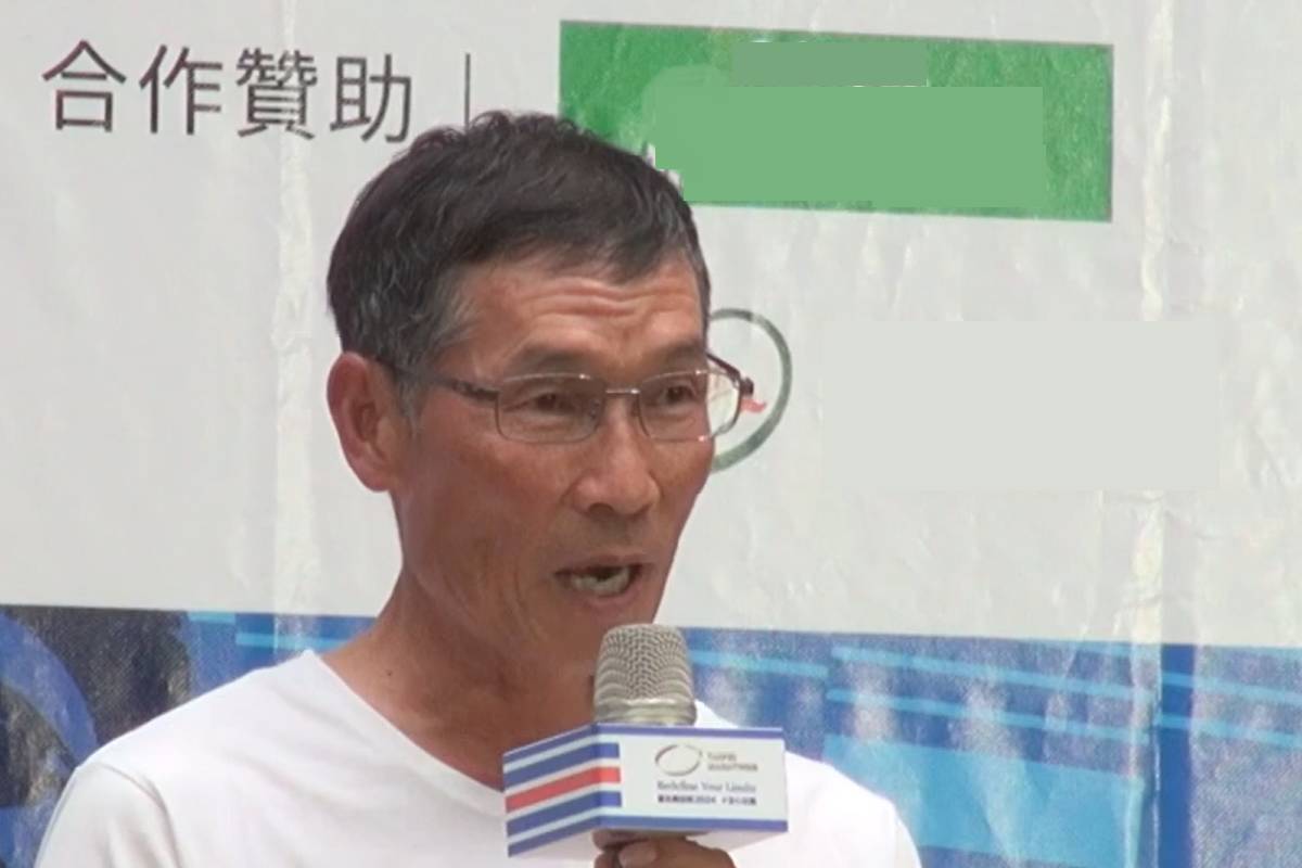 首屆臺北馬拉松跑者許績勝老師將重返熟悉的賽場
