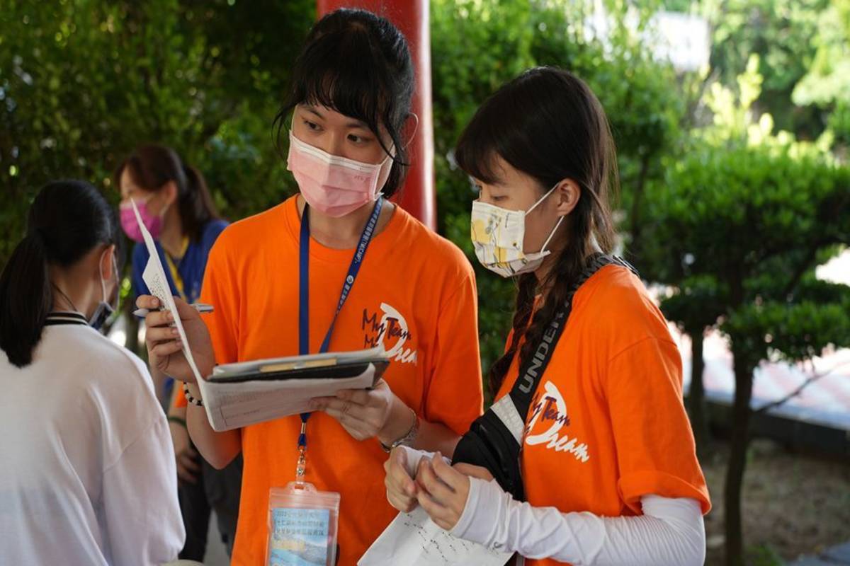 臺北醫學大學楓杏醫學青年服務團舉辦活動。(教育部提供)