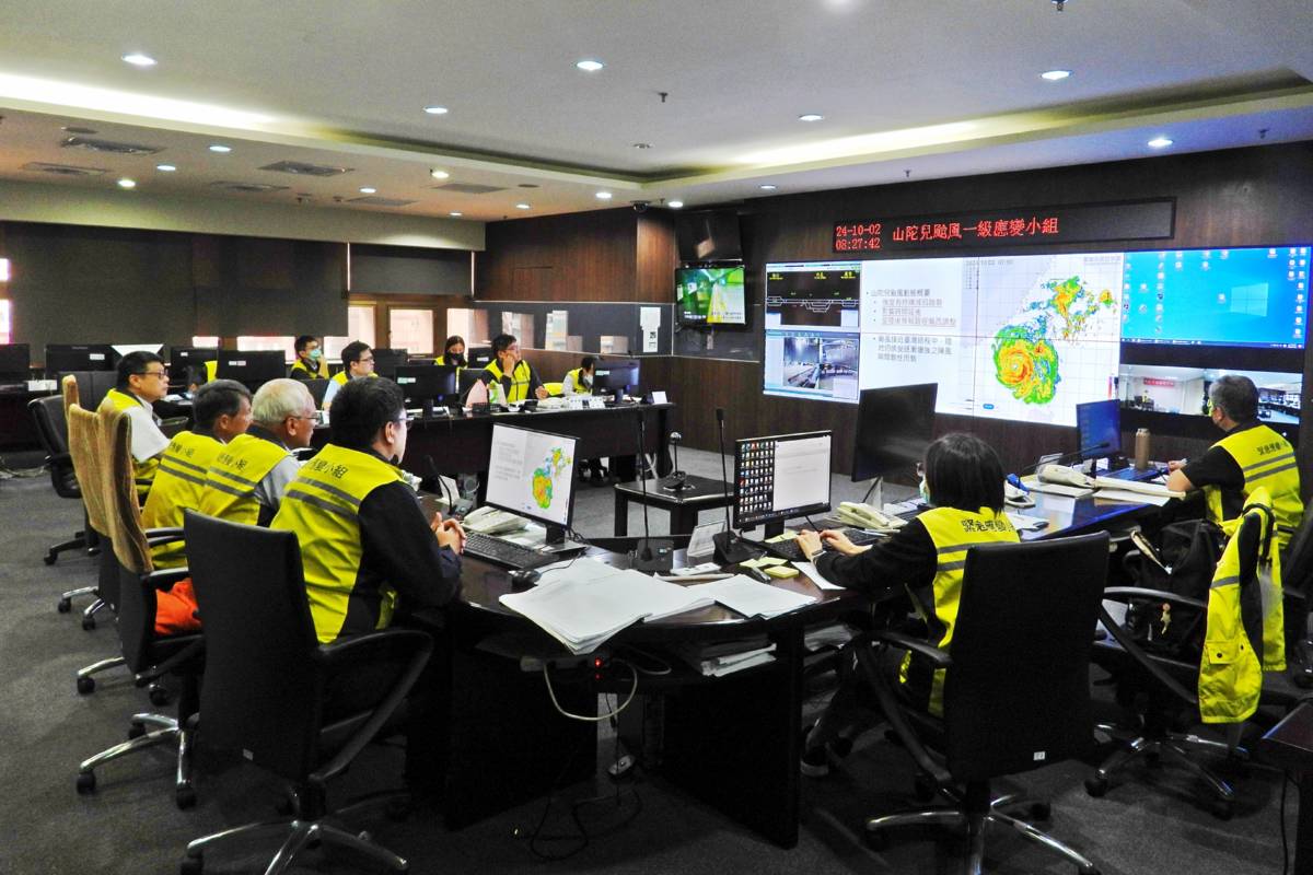 臺鐵公司嚴陣以待 再加強地區防颱整備工作