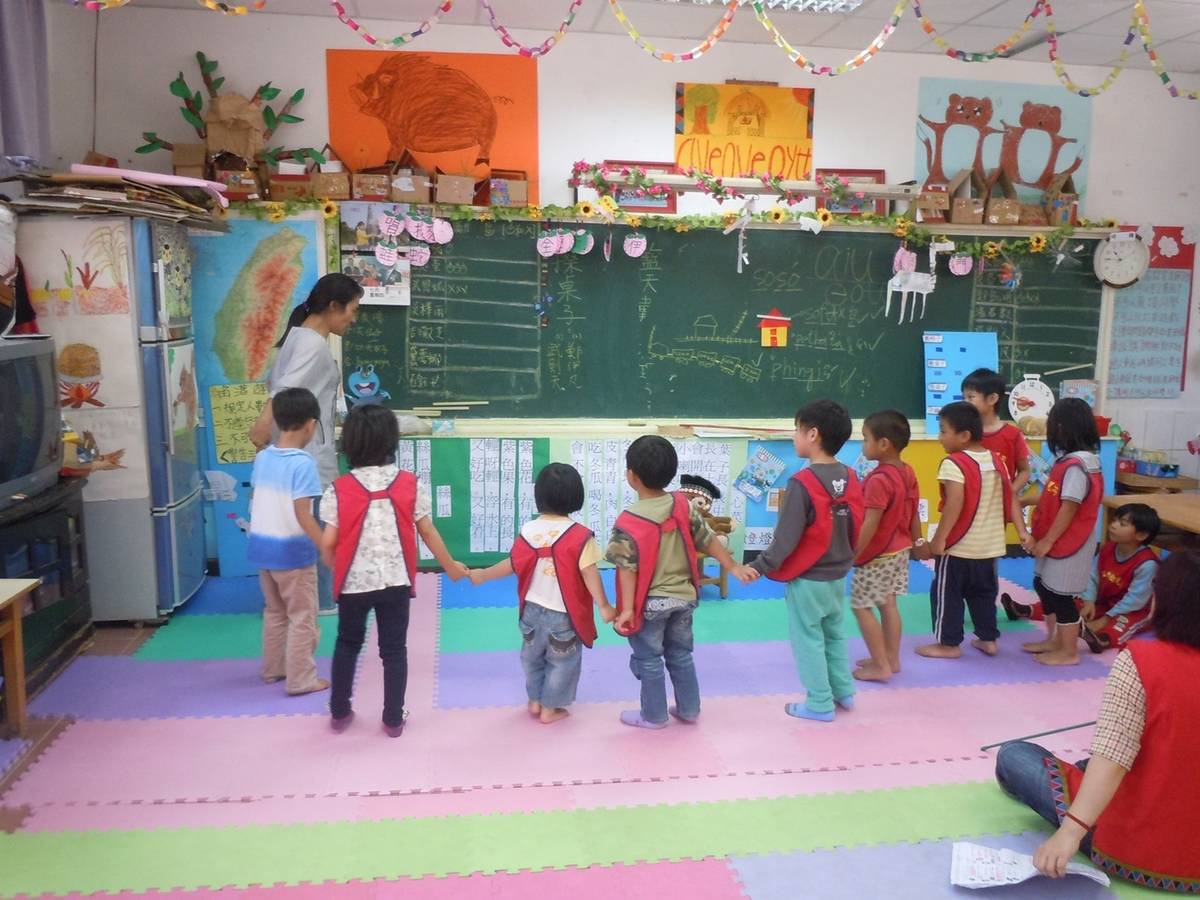 嘉義阿里山鄉立幼兒園教室環境 (教育部提供)