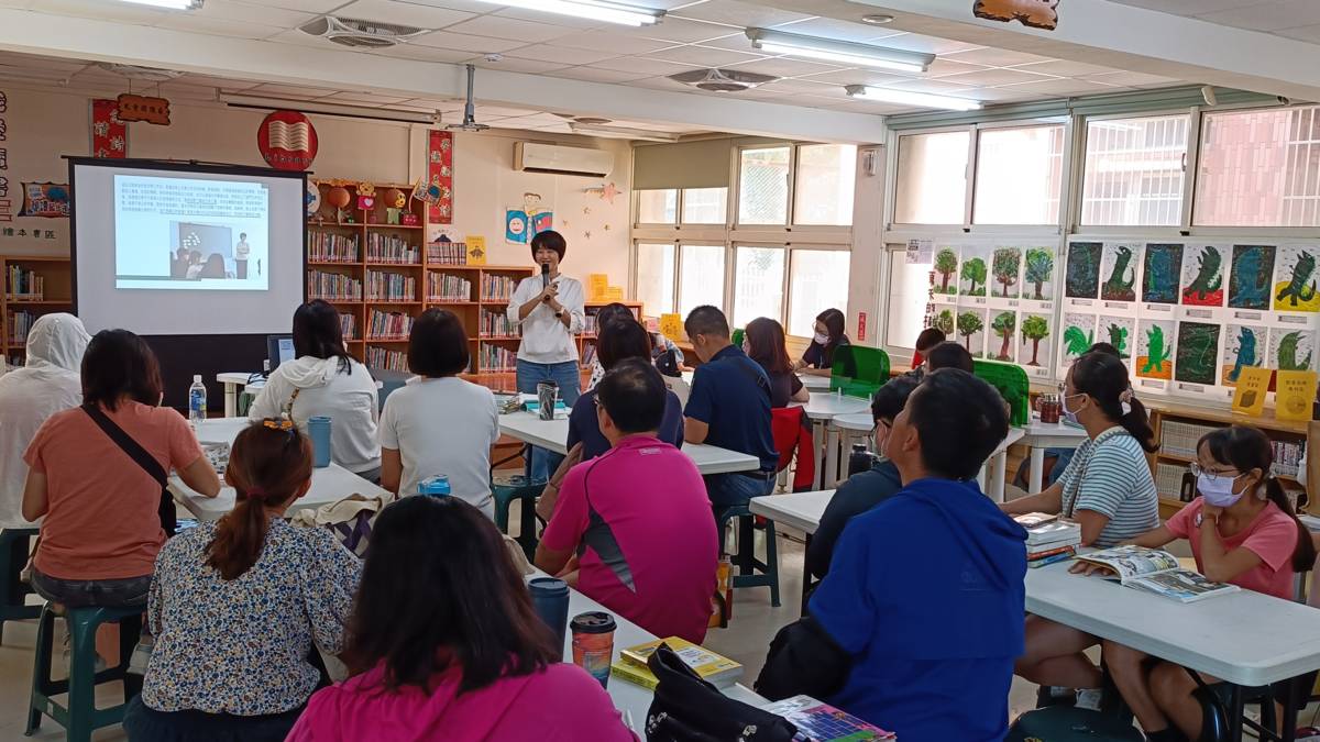 土庫鎮立圖書館的療心活動