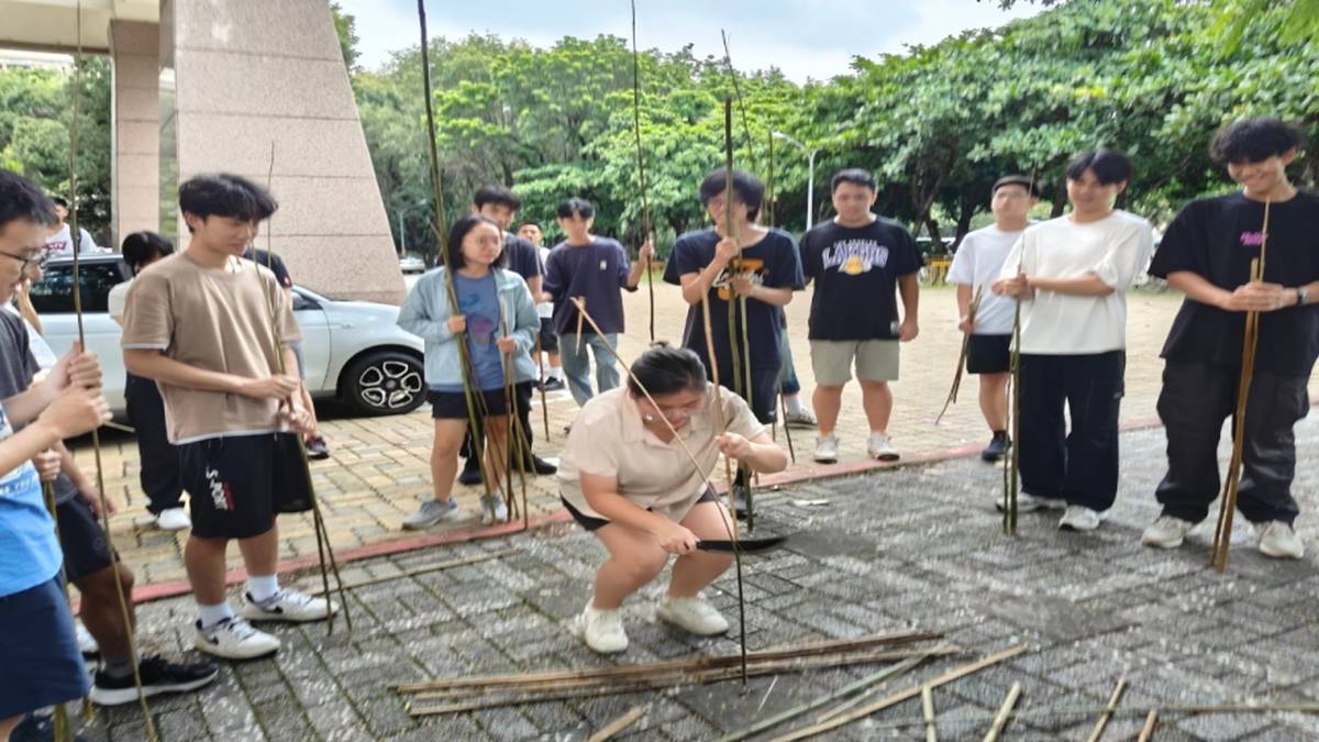 釣竿製作課程  用竹子做專屬自己的釣竿